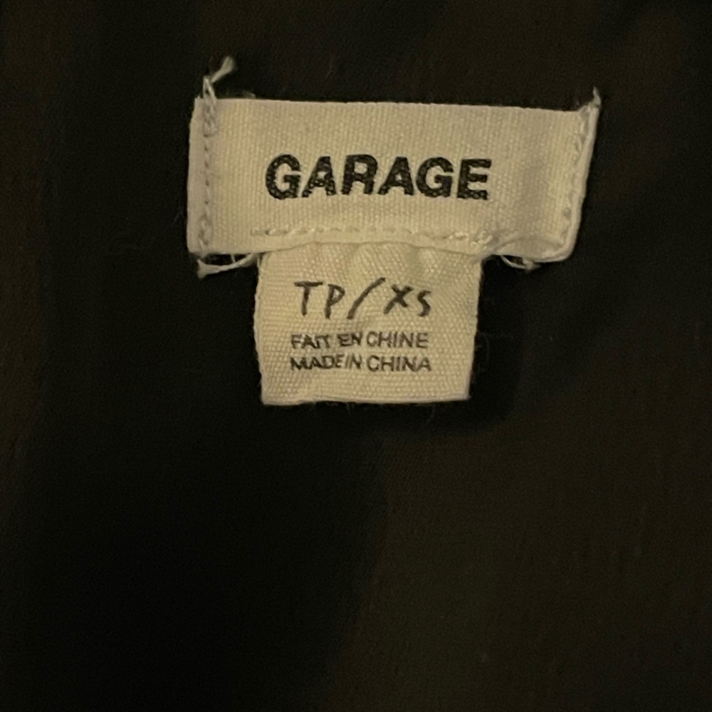 Garage Black Mini Dress - Picture 2 of 3
